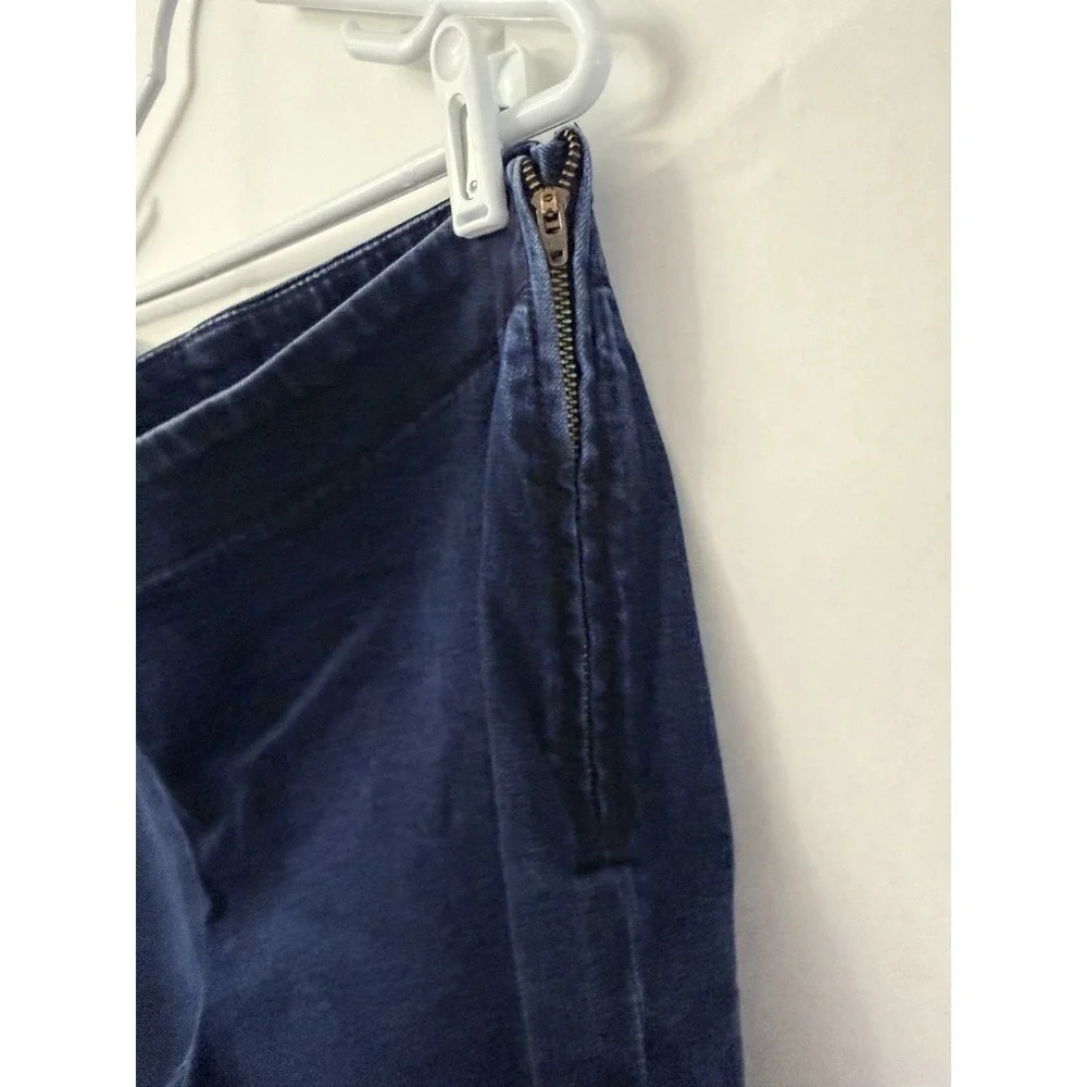 Talbots Women's Heritage Ankle Pants Blue Denim Size 18W